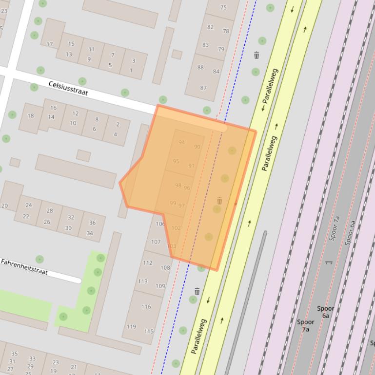 Kaart van postcodegebied 5223AN.