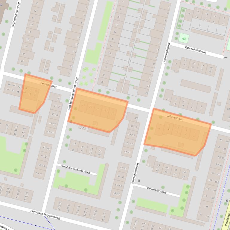 Kaart van postcodegebied 5223CB.