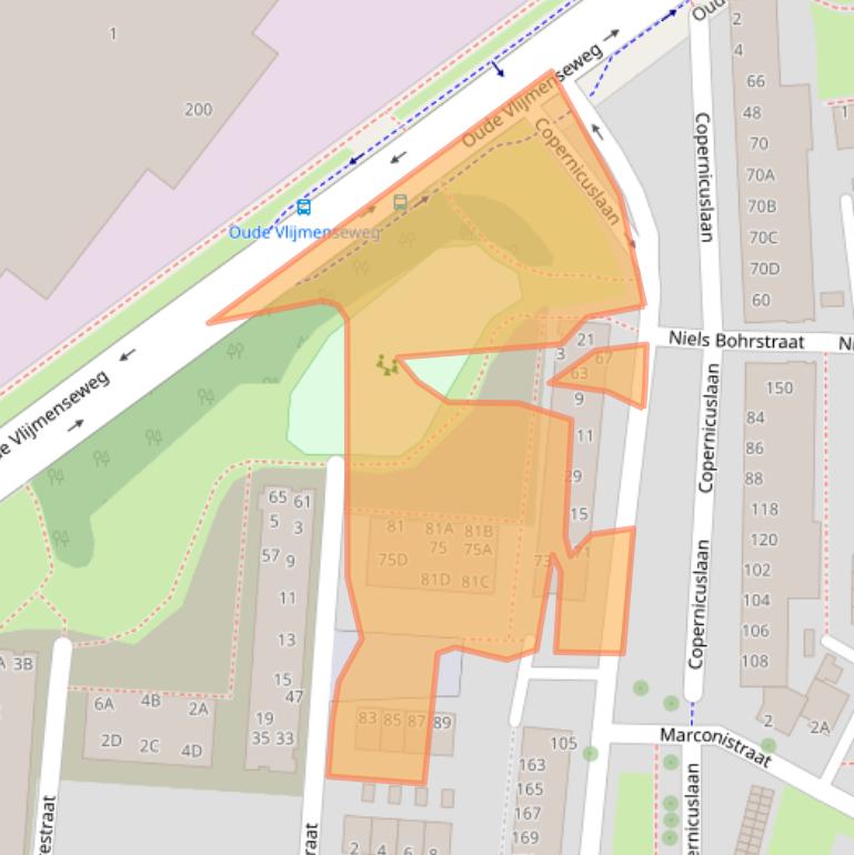 Kaart van postcodegebied 5223EB.