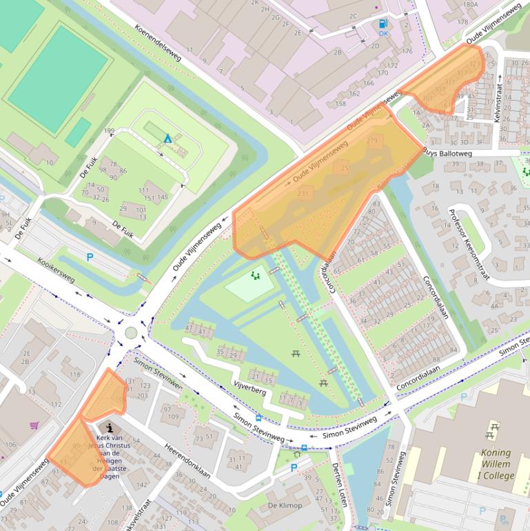 Kaart van postcodegebied 5223GM.
