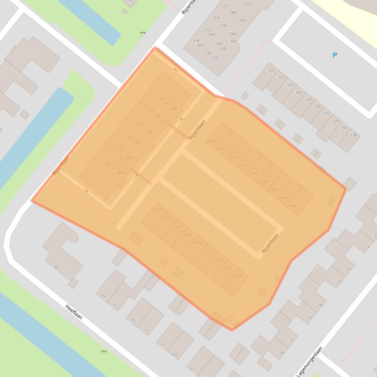 Kaart van postcodegebied 5223JV.