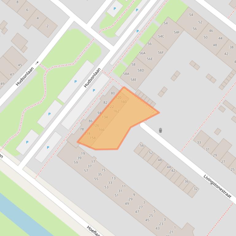 Kaart van postcodegebied 5223SL.