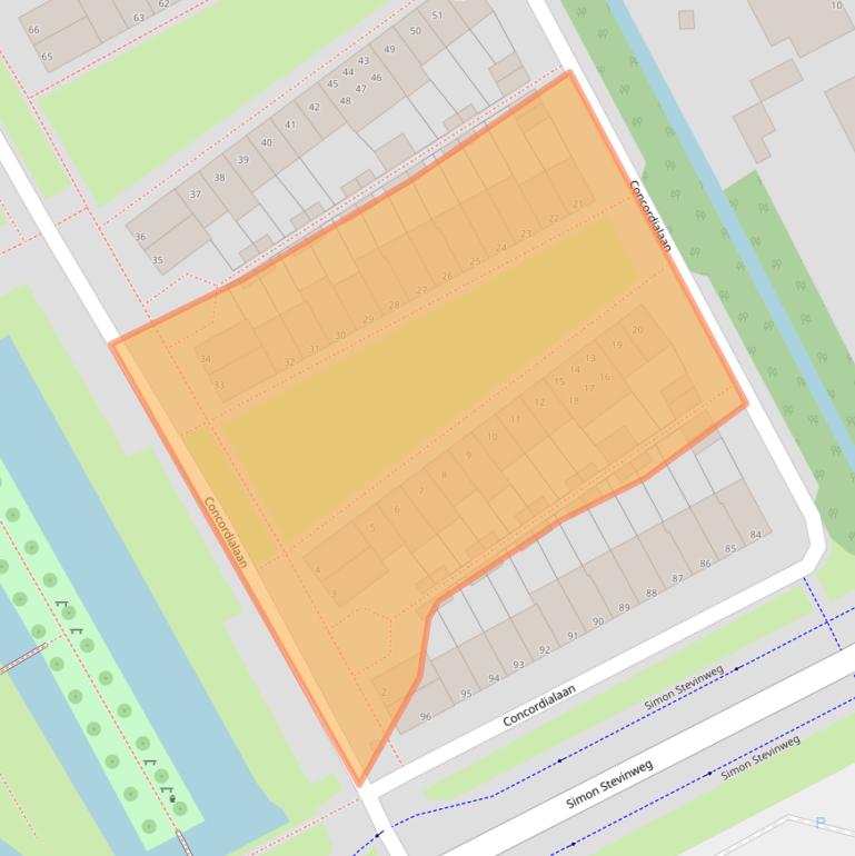 Kaart van postcodegebied 5223ZL.