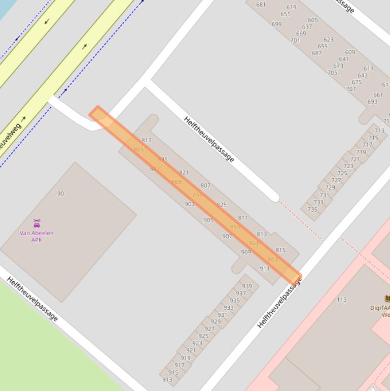 Kaart van postcodegebied 5224AM.