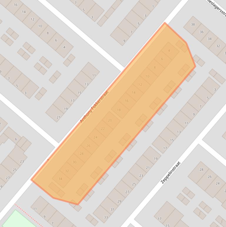 Kaart van postcodegebied 5224BB.