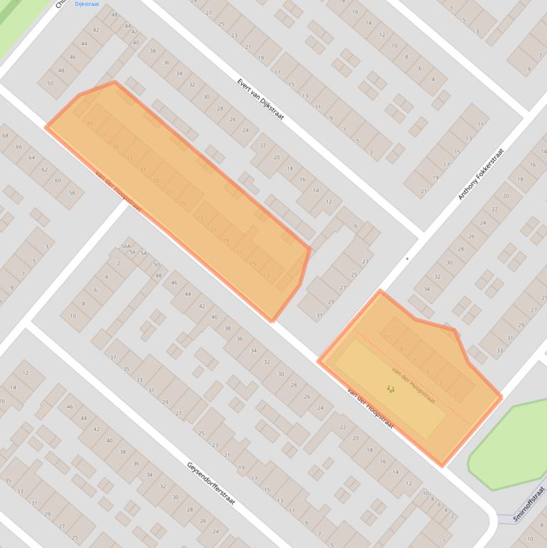 Kaart van postcodegebied 5224BK.