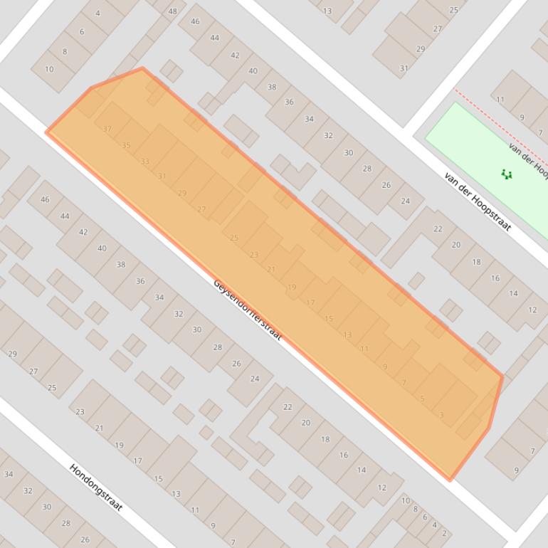 Kaart van postcodegebied 5224BM.