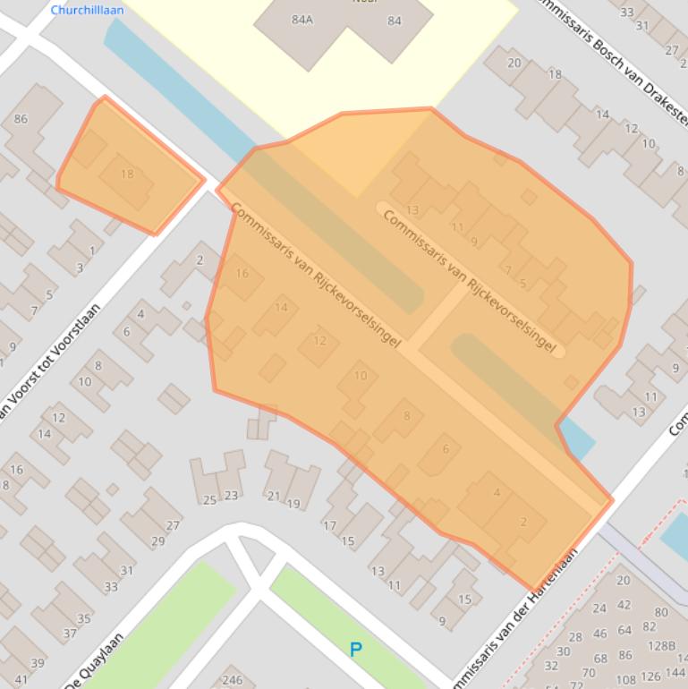 Kaart van postcodegebied 5224CM.