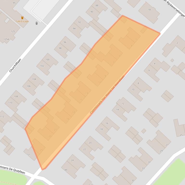 Kaart van postcodegebied 5224CN.