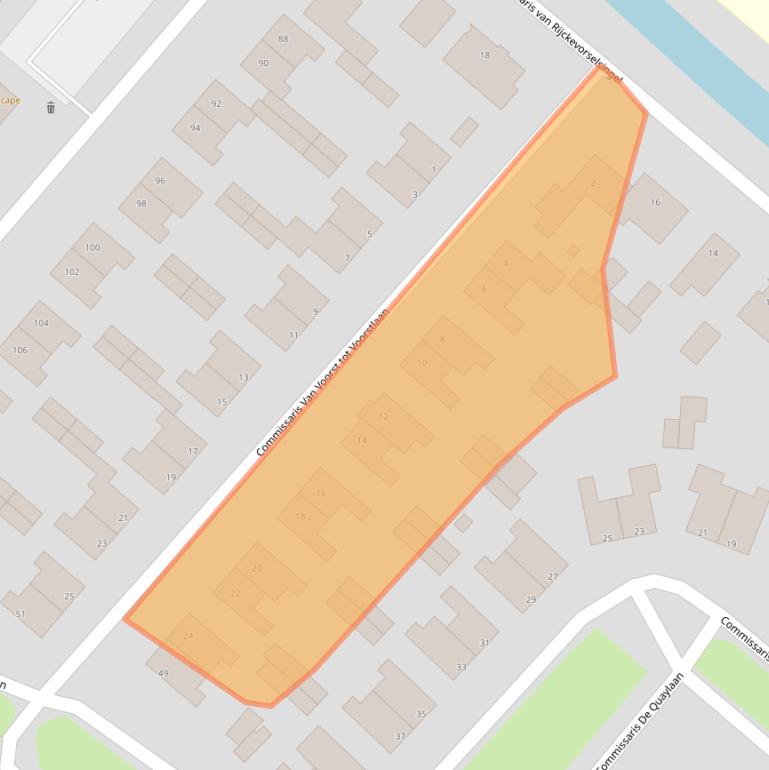 Kaart van postcodegebied 5224CP.