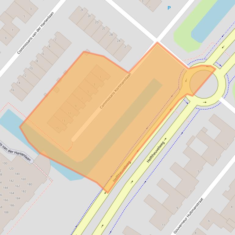 Kaart van postcodegebied 5224CS.