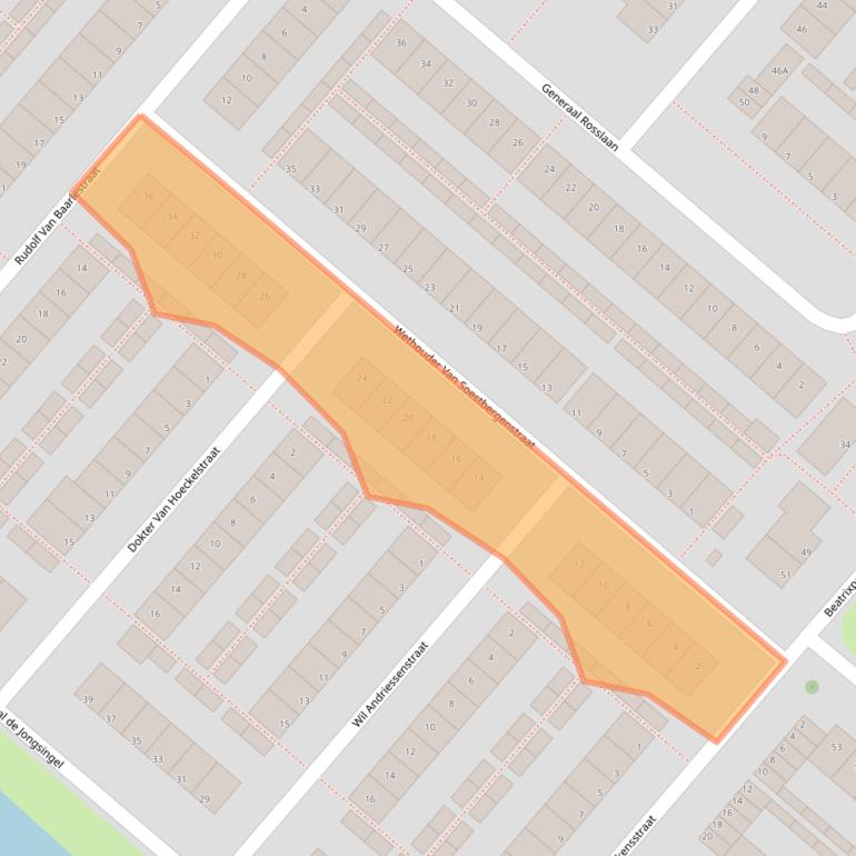 Kaart van postcodegebied 5224JB.