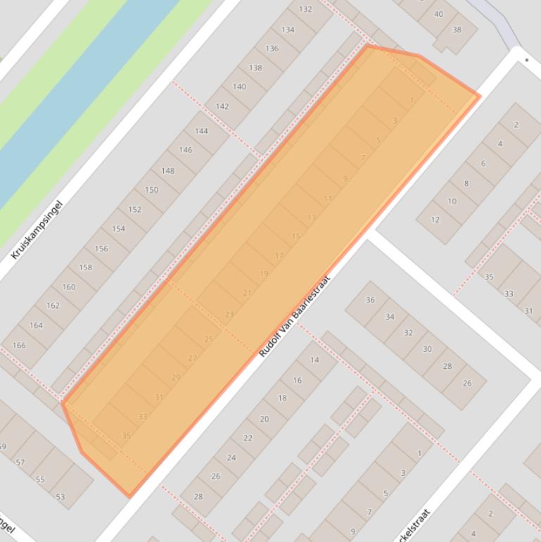 Kaart van postcodegebied 5224JH.