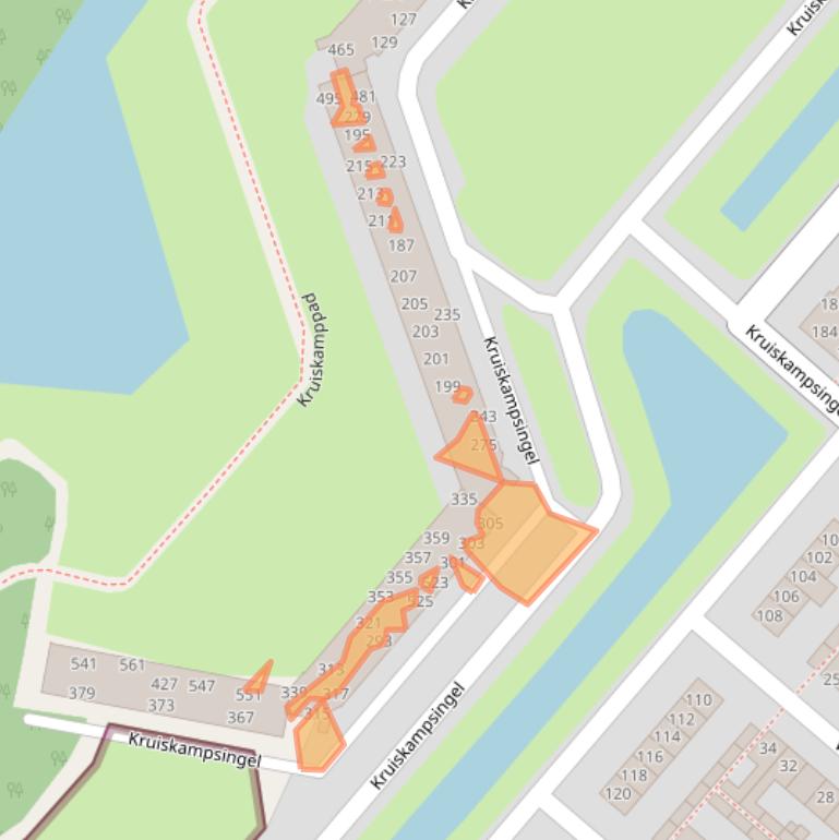 Kaart van postcodegebied 5224KJ.