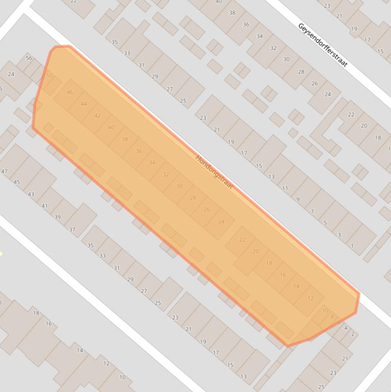 Kaart van postcodegebied 5224RB.