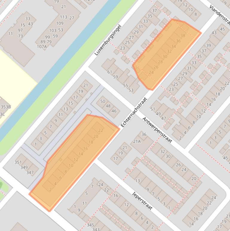 Kaart van postcodegebied 5224TB.