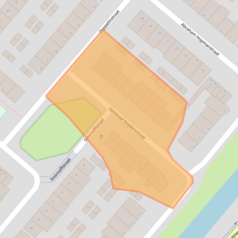 Kaart van postcodegebied 5224TT.