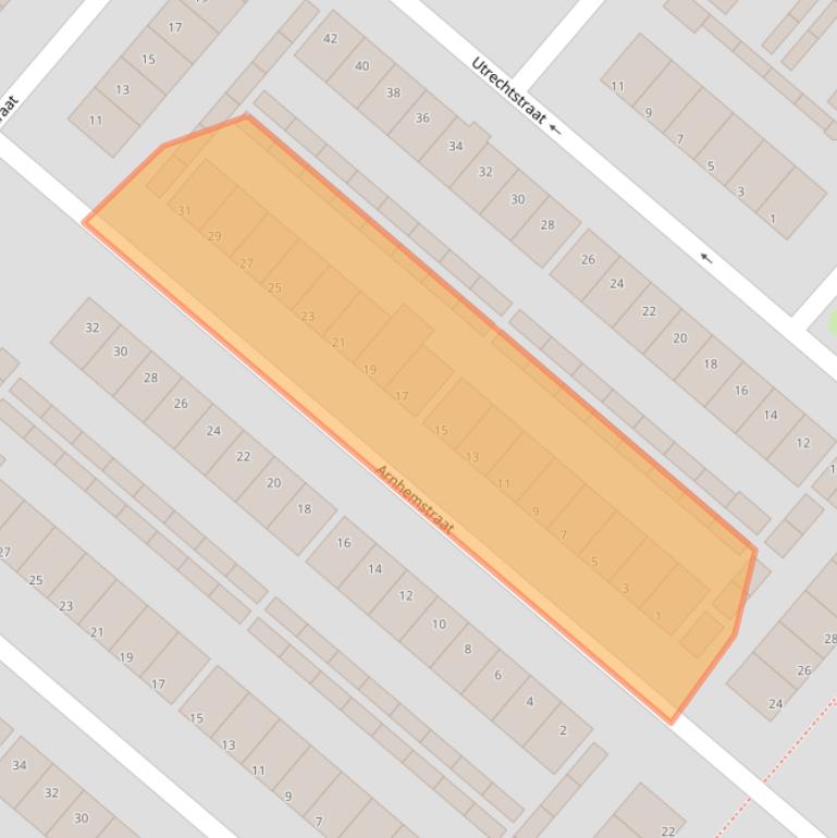 Kaart van postcodegebied 5224XG.