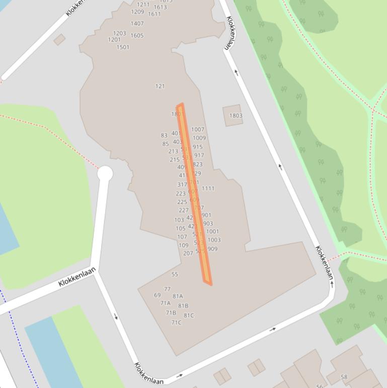 Kaart van postcodegebied 5231AV.