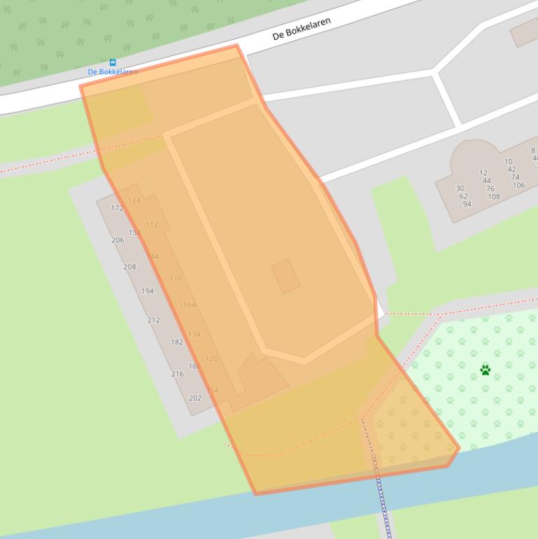 Kaart van postcodegebied 5231BK.