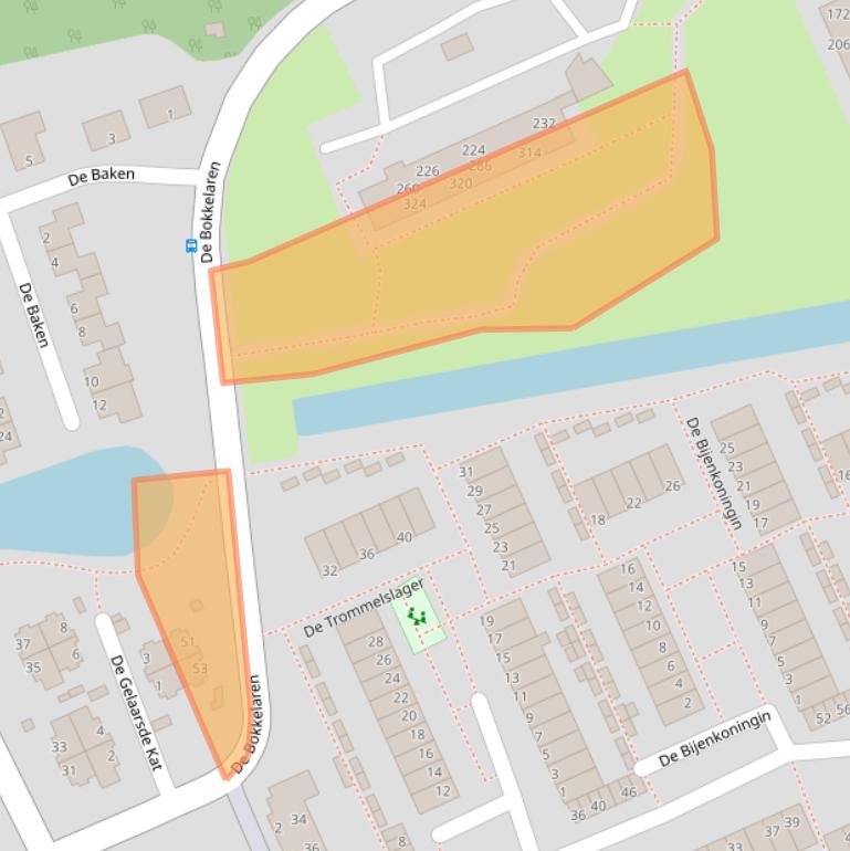 Kaart van postcodegebied 5231BN.