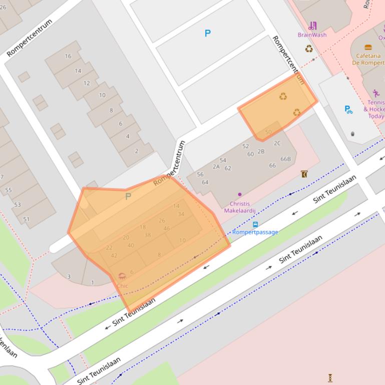 Kaart van postcodegebied 5231BP.