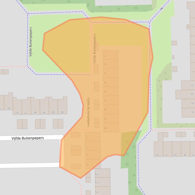 Kaart van postcodegebied 5231GM.