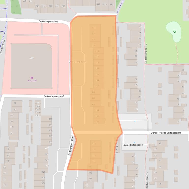 Kaart van postcodegebied 5231HK.