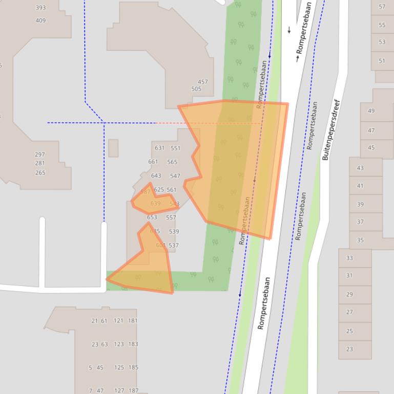 Kaart van postcodegebied 5231MX.