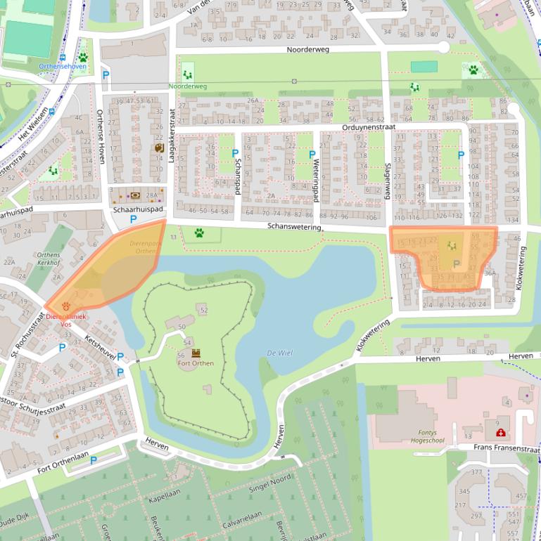 Kaart van postcodegebied 5231NC.