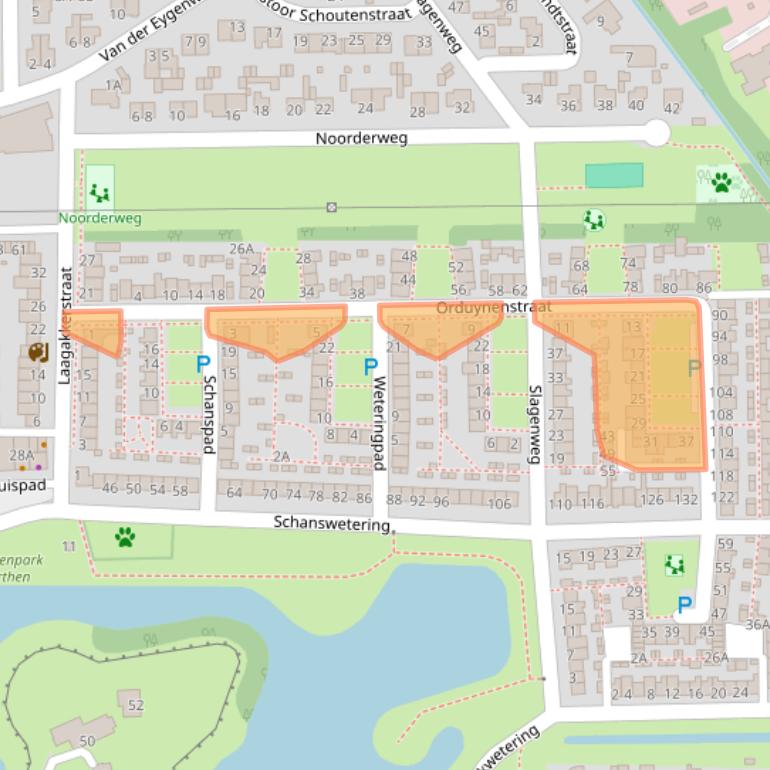 Kaart van postcodegebied 5231NM.