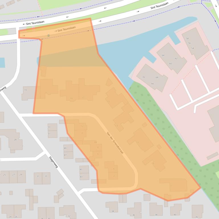 Kaart van postcodegebied 5231PC.