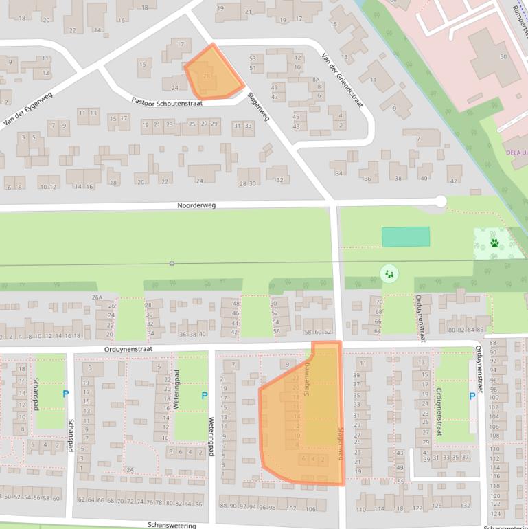 Kaart van postcodegebied 5231PG.