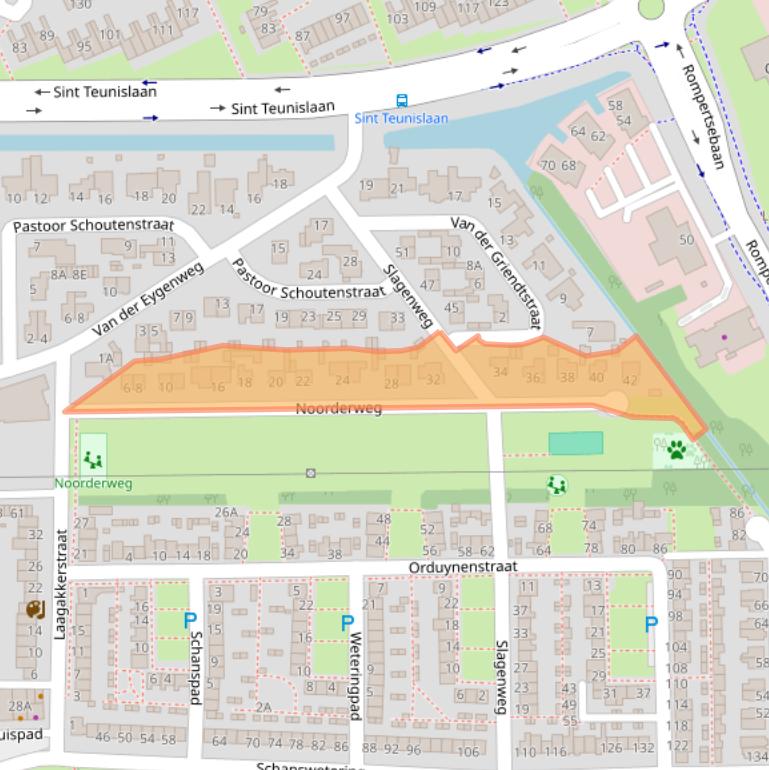 Kaart van postcodegebied 5231PH.