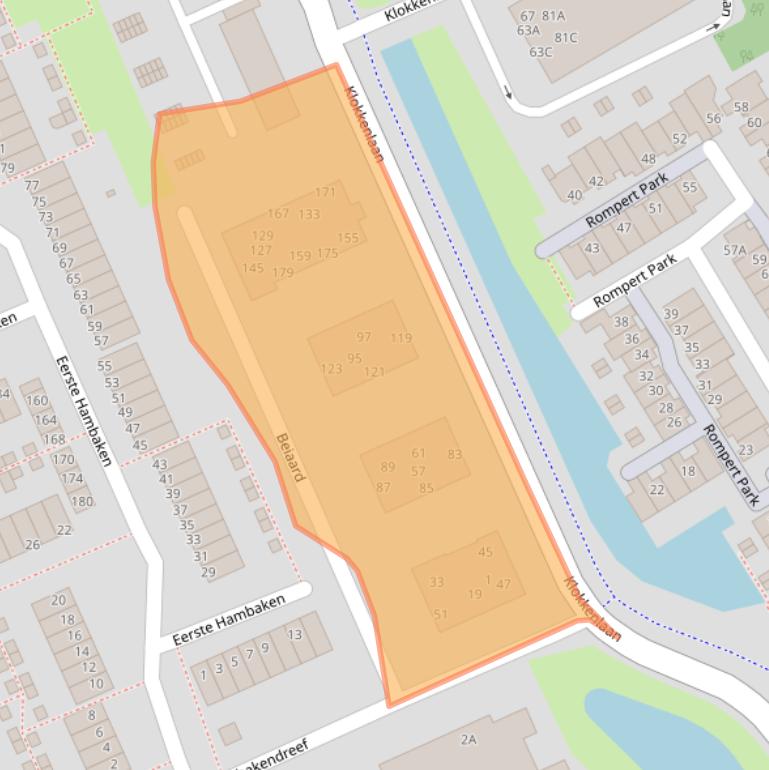 Kaart van postcodegebied 5231RT.