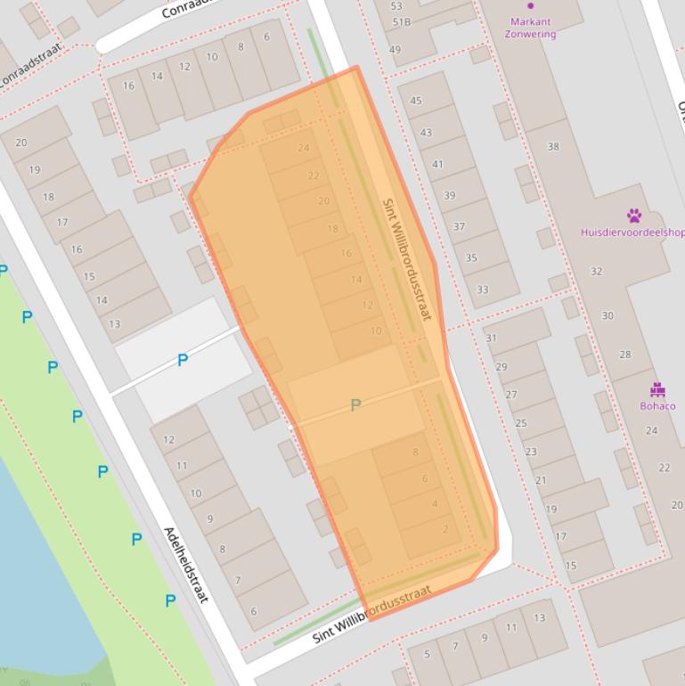 Kaart van postcodegebied 5231VK.