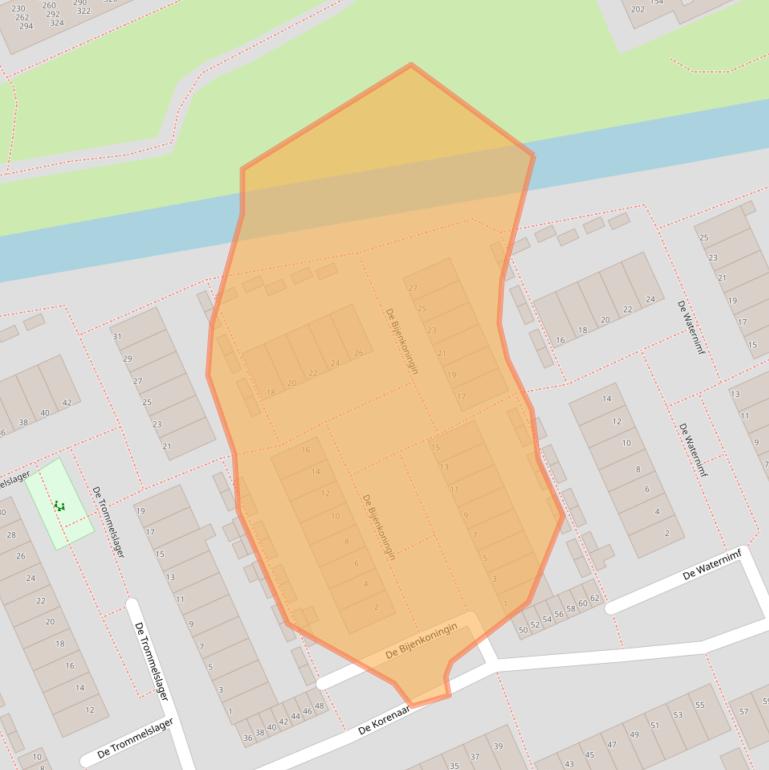 Kaart van postcodegebied 5231WP.