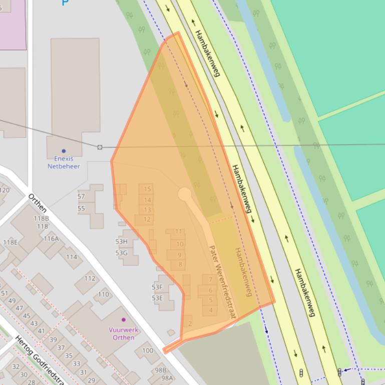 Kaart van postcodegebied 5231XM.