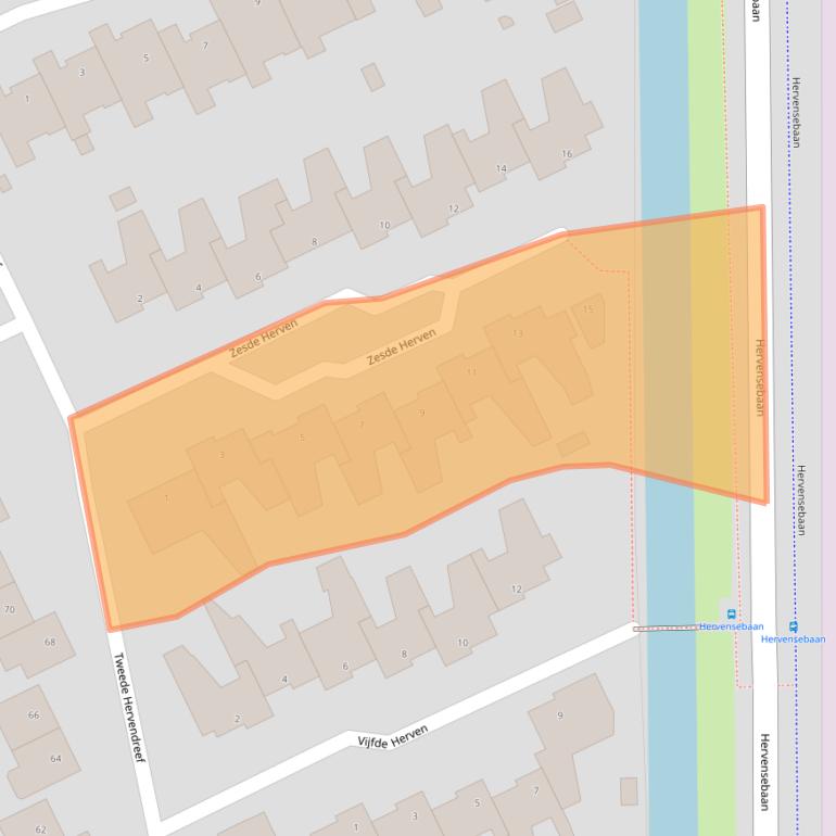 Kaart van postcodegebied 5232JV.