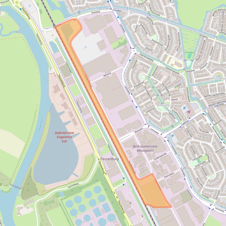 Kaart van postcodegebied 5234GB.