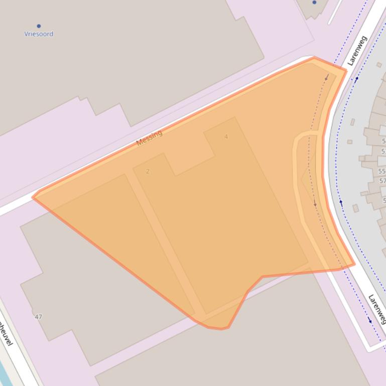 Kaart van postcodegebied 5234GC.