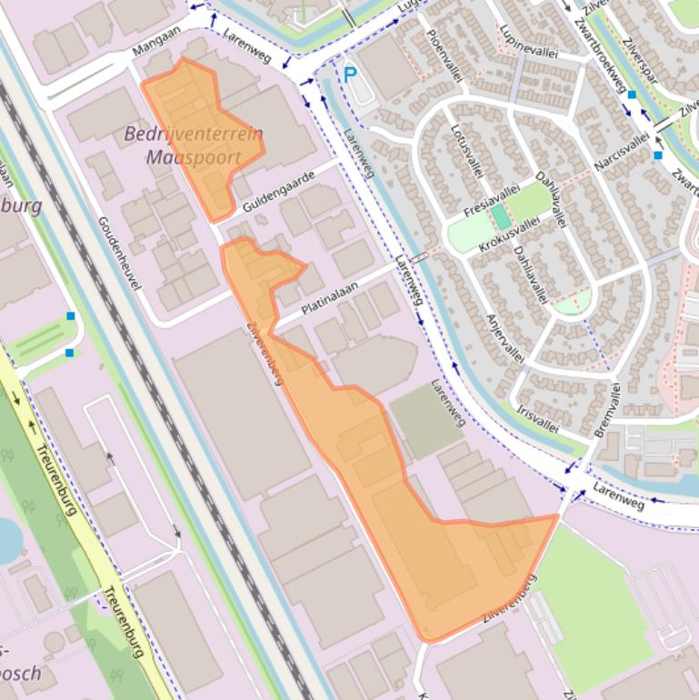 Kaart van postcodegebied 5234GL.