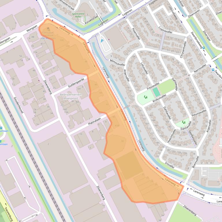 Kaart van postcodegebied 5234KA.
