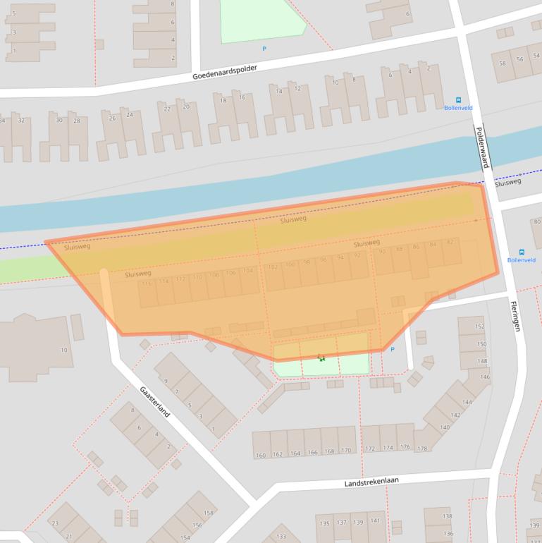 Kaart van postcodegebied 5235AJ.