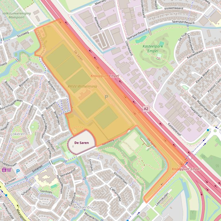 Kaart van postcodegebied 5235AL.