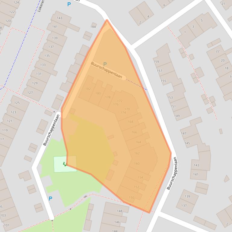Kaart van postcodegebied 5235EK.