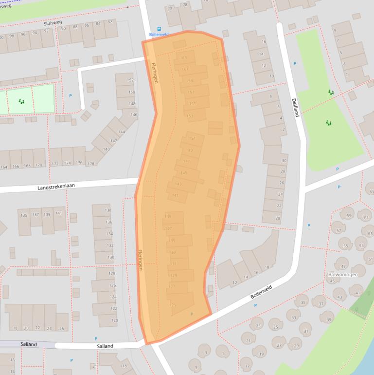 Kaart van postcodegebied 5235EV.