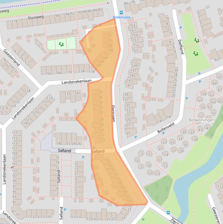 Kaart van postcodegebied 5235EZ.