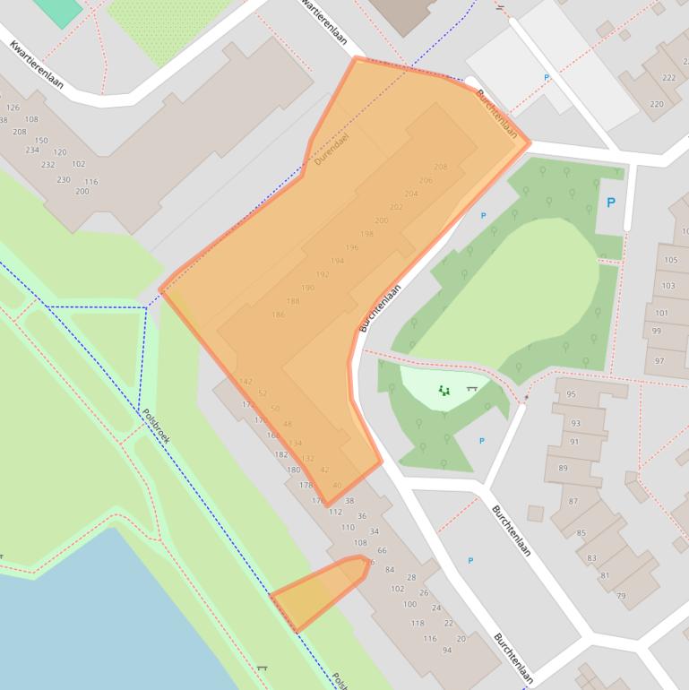 Kaart van postcodegebied 5235GM.