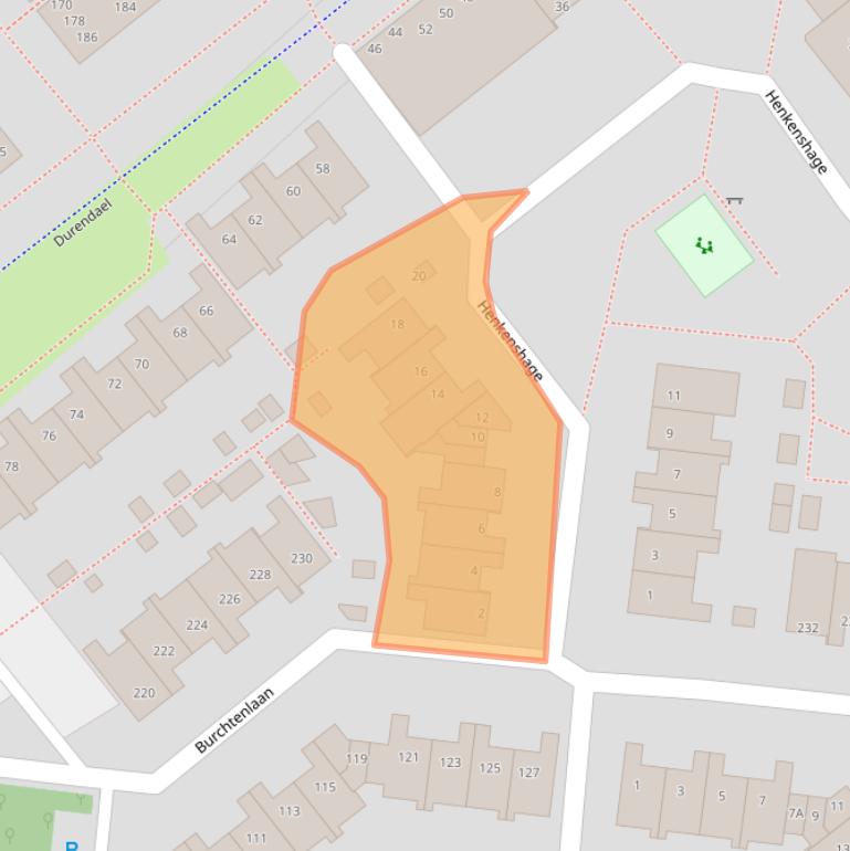 Kaart van postcodegebied 5235GT.